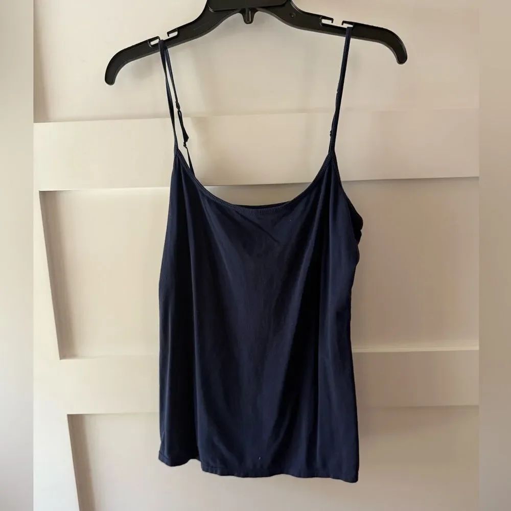 Old Navy fitted Navy Basic Tank Top
